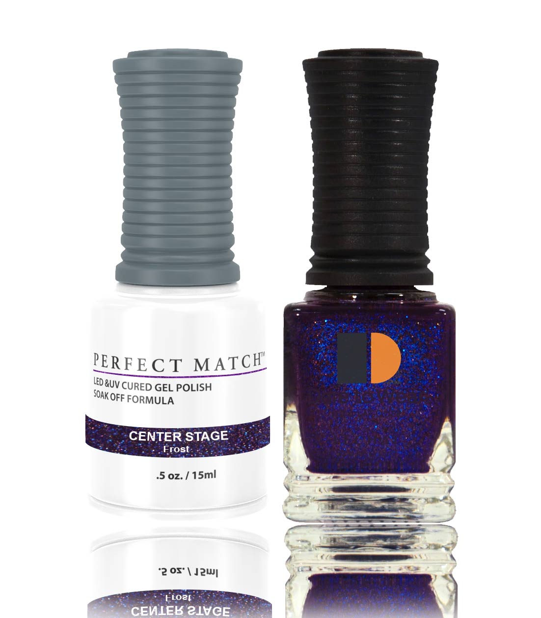 Perfect Match Gel Nail Polish 15ml Soak Off Long Lasting High Shine UV LED Gel Non Toxic Easy Application Wide Color Range for Manicure and Pedicure Center Stage PMS161