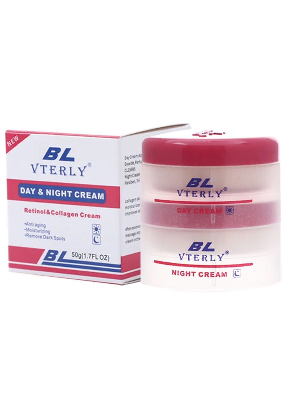 BL Vterly Day And Night Dark Spot Removal Lightening Whitening Brightening Face Cream