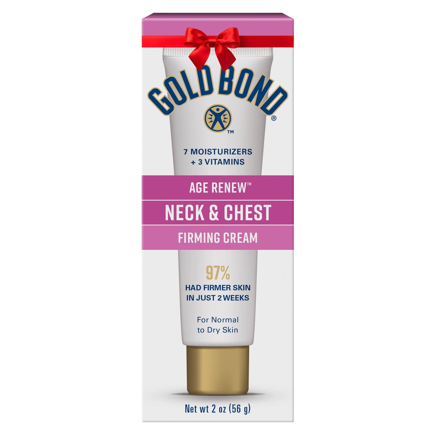 Gold Bond Age Renew Neck & Chest Firming Age Renew Cream, 2 oz., Clinically Tested Skin Firming Cream
