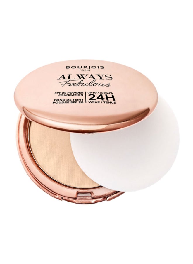 Always Fabulous Powder Foundation - 210 - Vanilla, 7Grams