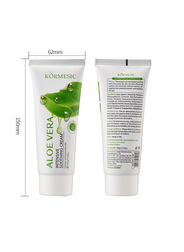Aloe Vera Cream - 100g Soothing & Hydrating Face Cream