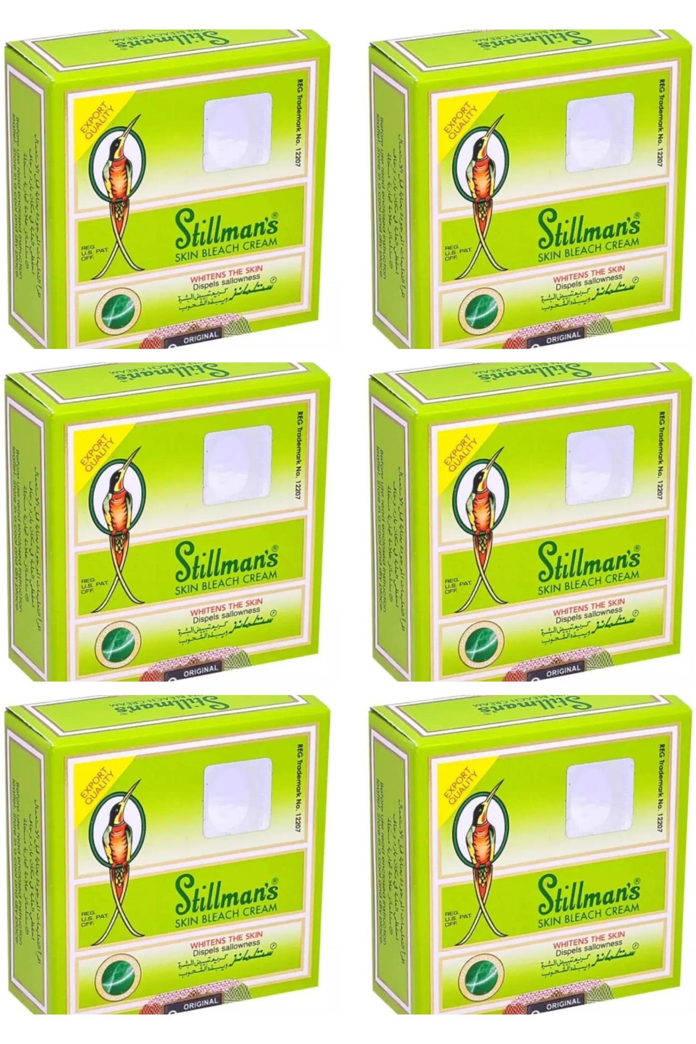 Skin Bleach Cream For Lightening Skin 28g 6 Pcs