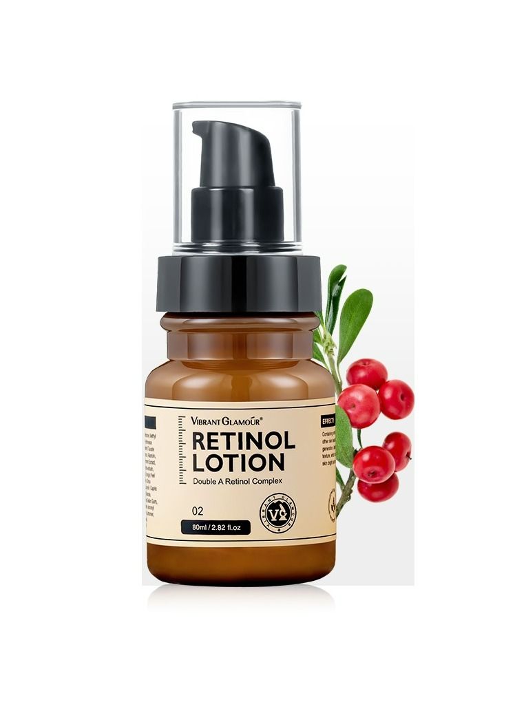 Double Retinol Lotion Cream VA Anti Aging Collagen Firming 80ml