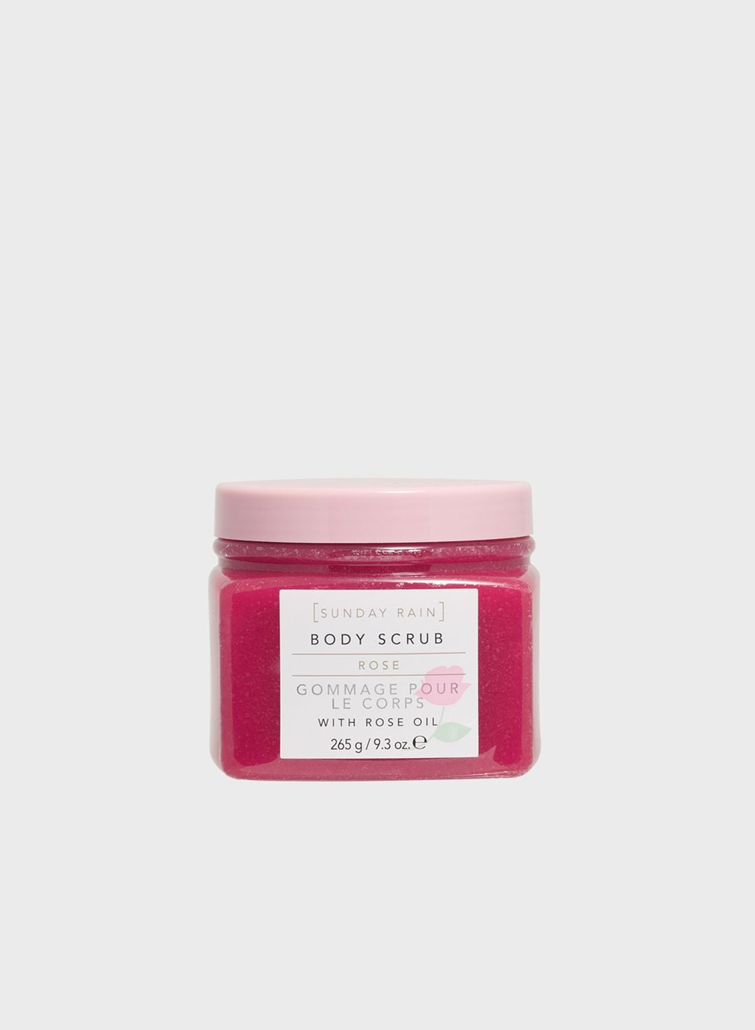 Sunday Rain Rose Body Scrub
