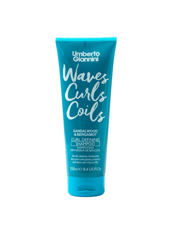 Umberto Giannini Waves, Curls & Coils Wash 250ml