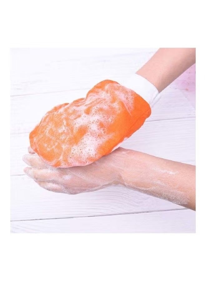 Exfoliating Moroccan Hammam Mitt Scrub Gloves Remove Dead Skin Bath Body Scrub Mitt for All Skin Types and Improve Blood Circulation Shower Spa Dead Skin Cell Remover