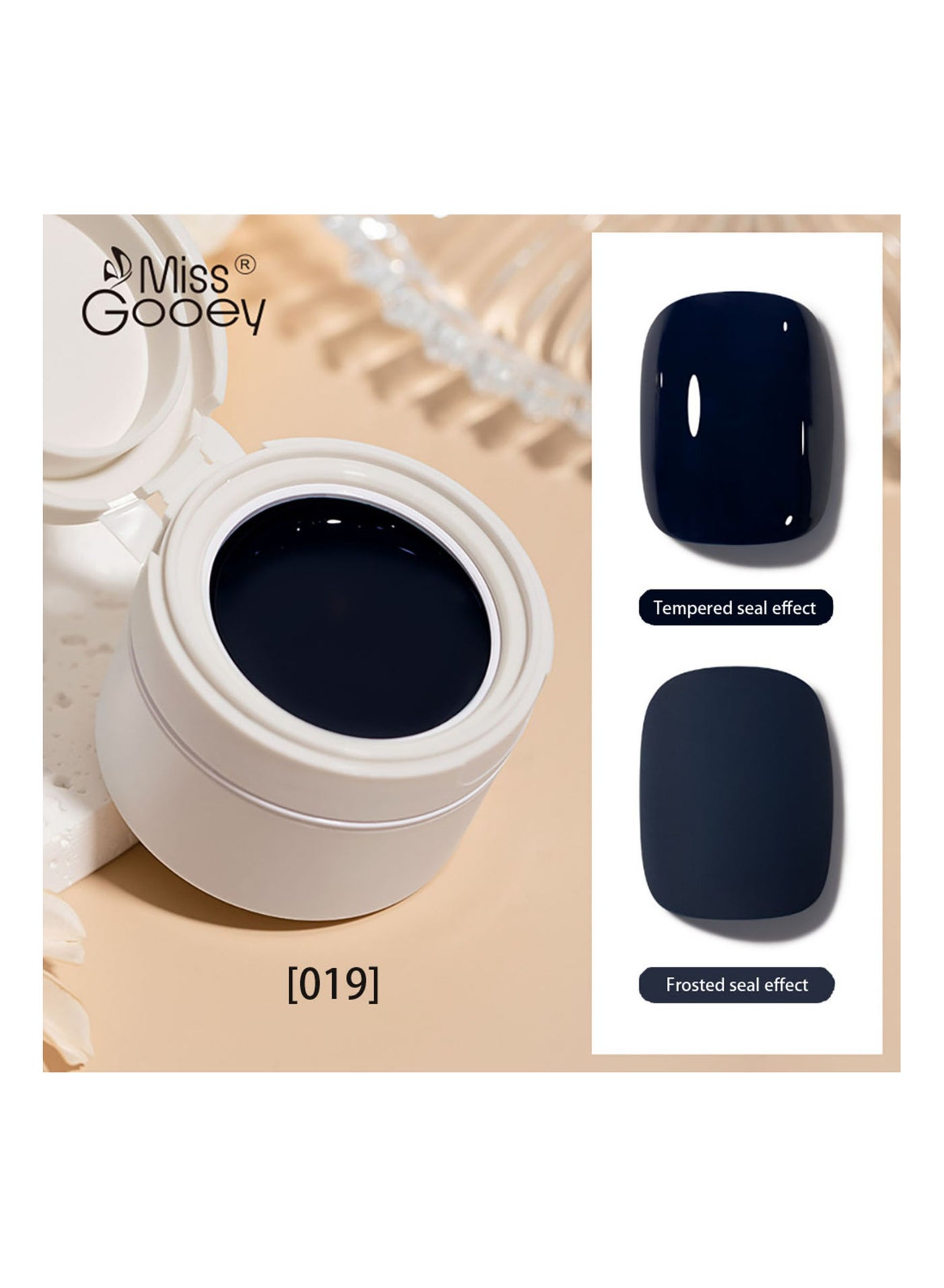 Nail Polish Colors Cream Solid Gel Nail Polishs Super Shine Nude Quick Dry 60 Seconds Salon-Quality Bright Soak Off UV Lamp Required Home DIY Manicure 10g With Brush