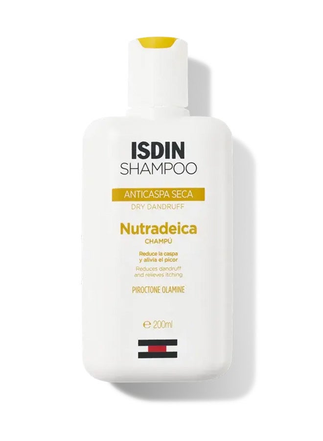 Nutradeica Anti-Dry Dandruff Shampoo [200Ml] – Moisturizing Anti-Dandruff Treatment That Clears Flakes And Hydrates A Dry Scalp
