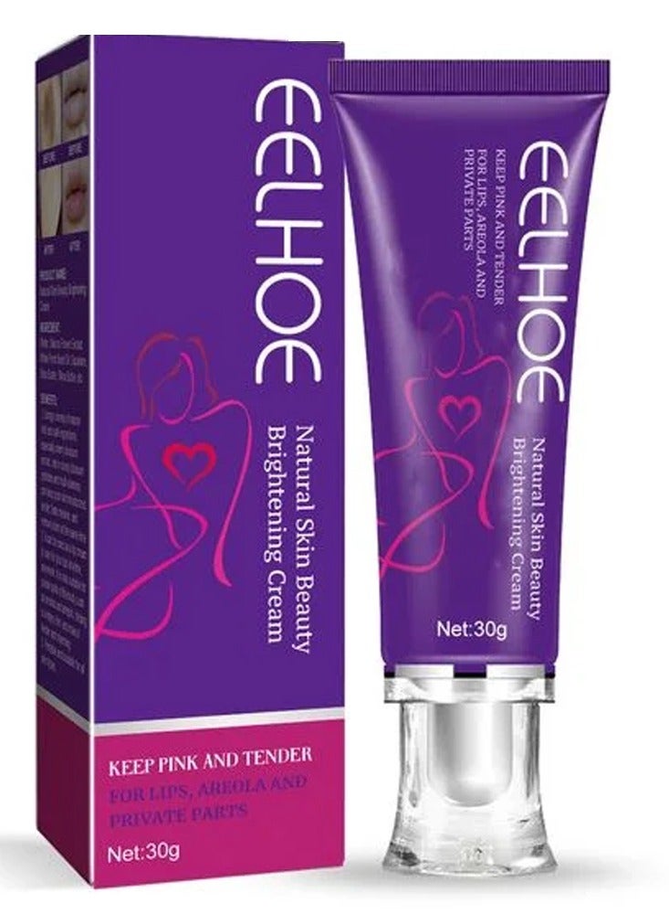 Pink Body Whitening Cream for Intimate Area, Melanin Lightening, Underarms, Hips, Inner Thighs, Lightening Repair, Private Part Care