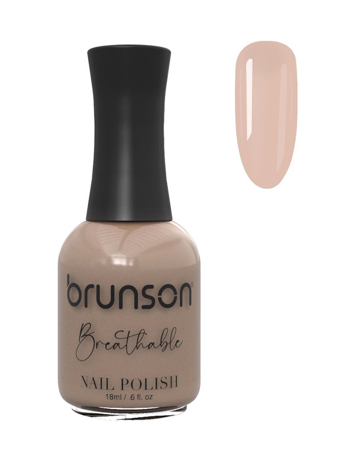 Breathable Nail Polish Halal nail polish Wudu friendly Quick-Dry Vegan long lasting but easy peel off   18ml BH335