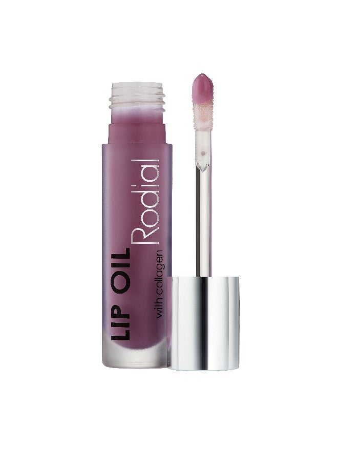 Rodial Lip Oil Grape – Antioxidant Protection for Cracked Lips, Grapeseed Oil & Collagen, Smooth Application for Dehydration Relief