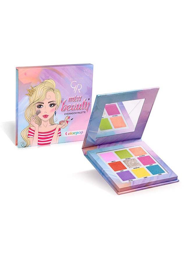 GOLDEN ROSE MISS BEAUTY COLORPOP EYESHADOW PALETTE- COLORPOP