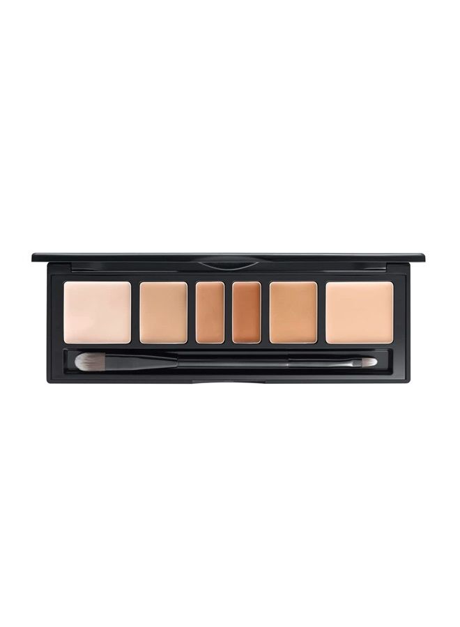 [JUNGSAEMMOOL OFFICIAL] Artist Concealer Palette (Skin) | Makeup Artist Brand | Color Corrector with Brush | Blemish Redness Dark Circles Cover Up