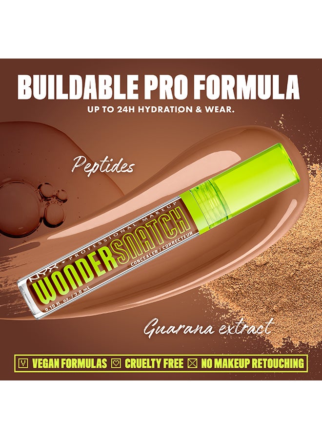 NYX Professional Makeup Wonder Snatch Concealer, Liquid Concealer,Sienna - image 3