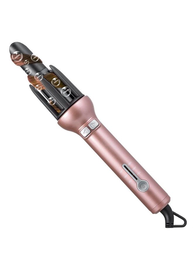 Automatic Hair Curler for Long Hair Auto Curling Iron Spin Curling Wand 360 Rotating Styling Wand 1.1" Ceramic Professional Spiral Beach Waver Iron Mothers Day Gifts(Long Hair ONLY)