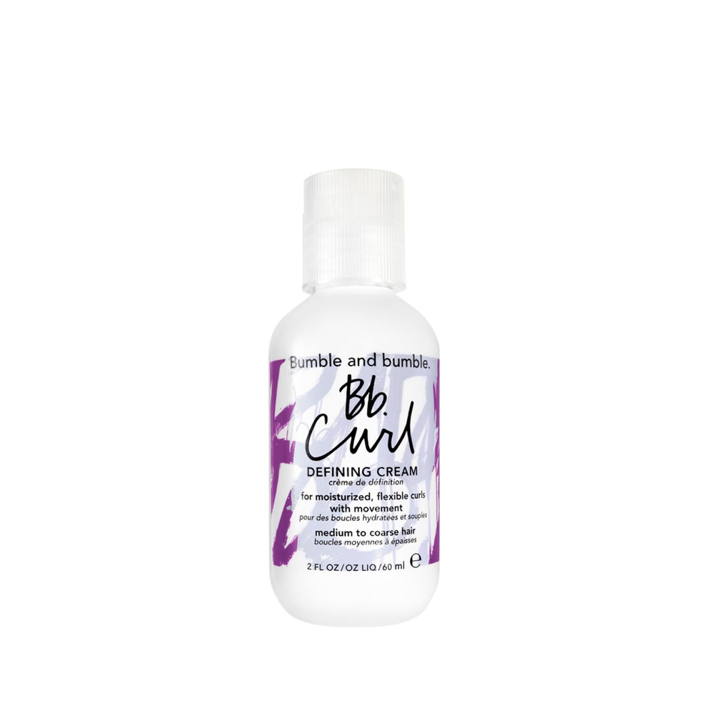 Bumble and bumble. Curl Defining Hair Styling Cream | For Moisturized Flexible Curls | Frizz Control | Coily, Curly, Wavy | With Jojaba, Avocado + Coconut Oil | Travel Size, 2 Fl Oz