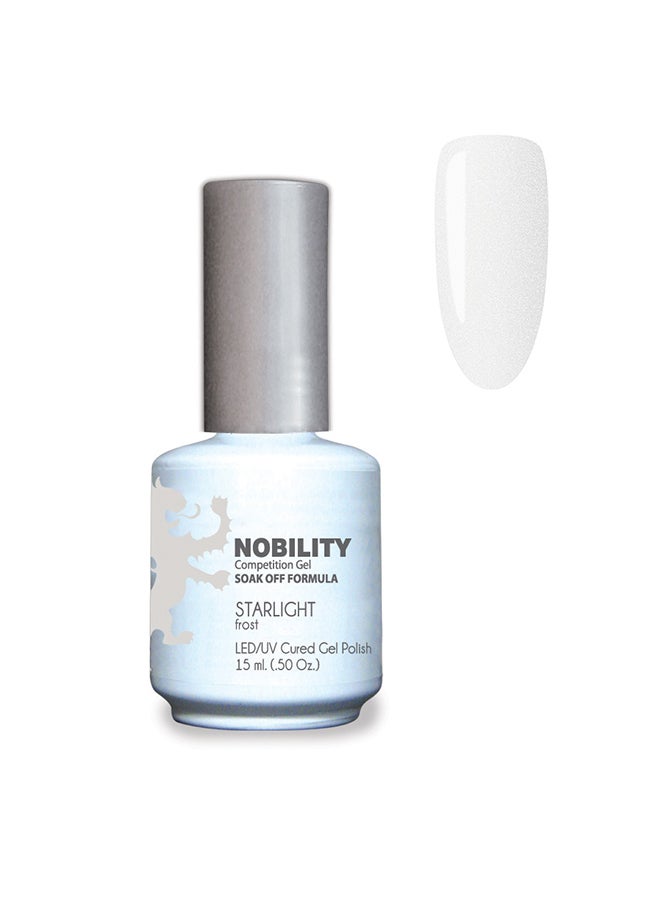 Gel Nail Polish 15 ml, Long Lasting, Chip Resistant, Requires Drying Under UV Led Lamp Starlight Nbgp27