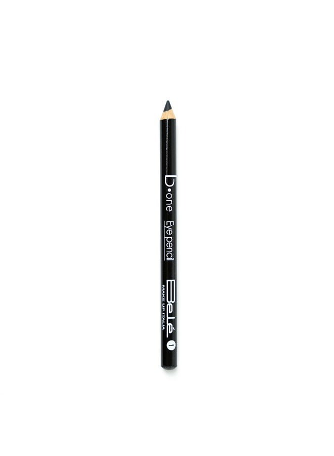 Belé MakeUp Italia b.One Eye Pencil (#1 Velvet) (Made in Italy)