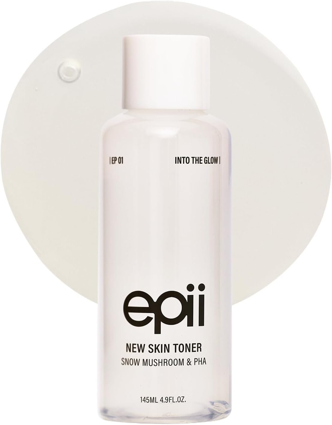 New Skin Toner | PHA 5% Exfoliation Toner for Instant Glow | Glass Skin | Hyaluronic Acid | Texture Refining | Korean Skincare | Panthenol | Fungal Acne Free | 145ml 4.9 oz. fl.
