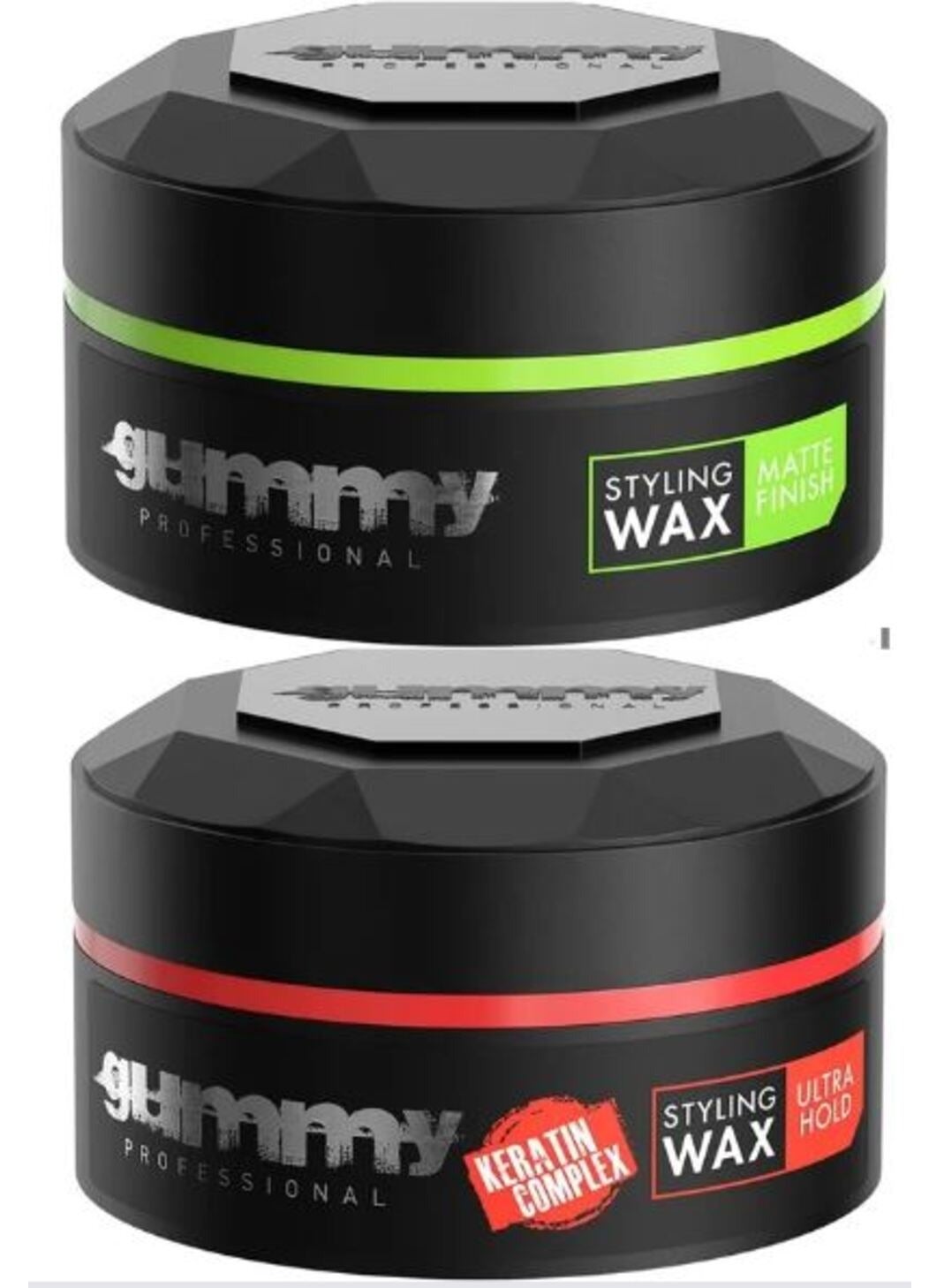 Gummy Professional Styling Wax Set – Matte Finish & Ultra Hold – 150ml