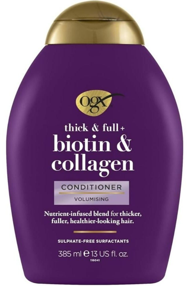 Thick And Full + Biotin And Collagen Volumizing Conditioner 385 ML