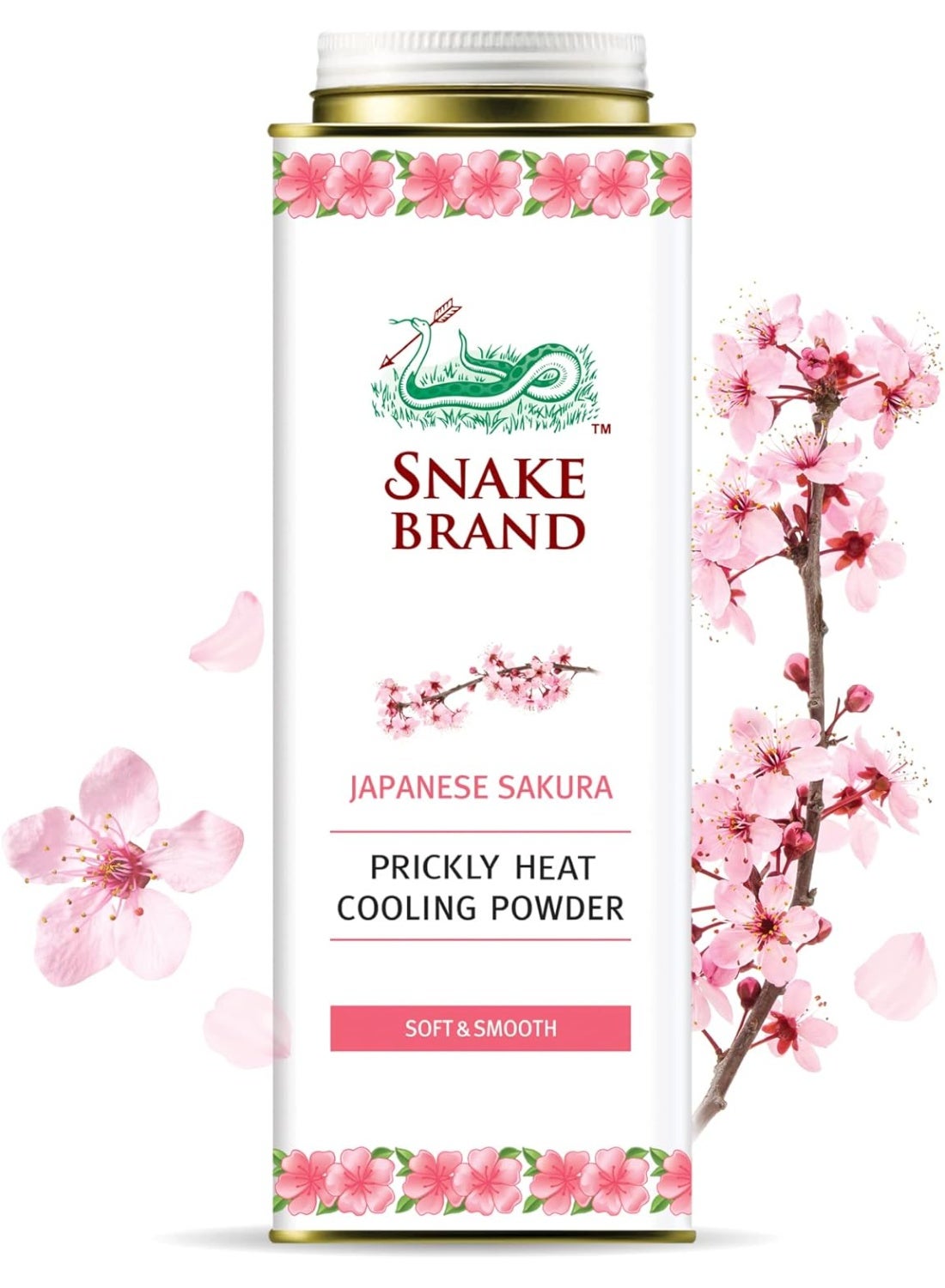 Prickly Heat Cooling Powder for Everyday Use - Anti-Chafing, Heat Rash Relief 280ml