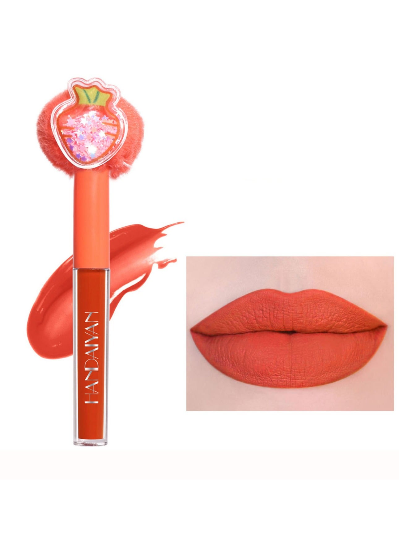 Lipstick Matte Liquid Lipsticks Makeup For Women Velvet Long Lasting Waterproof Highly Pigmented Colour Quick-Drying, Smudge-Proof, Nourishes, Conditions,Ultra Soft Moisturizes