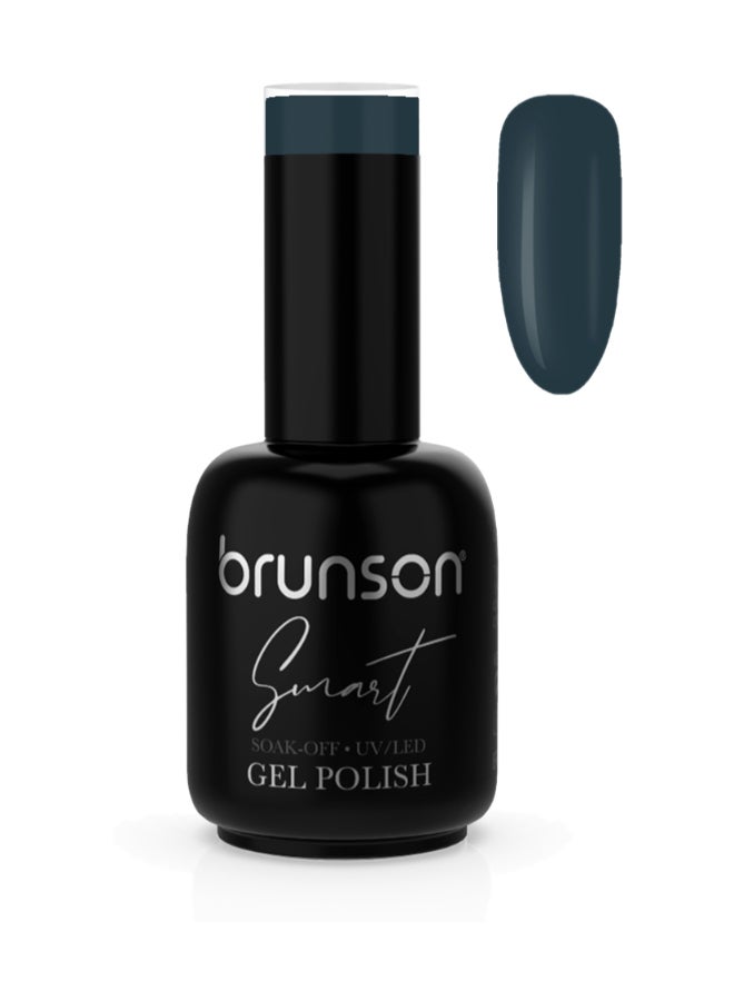 Smart Gel Polish 15ml – Glossy Shine Finish, Long-Lasting UV Soak Off Gel Nail Paint, Chip-Resistant, Salon Quality for Nail Art, French Manicure & Pedicure Extensions