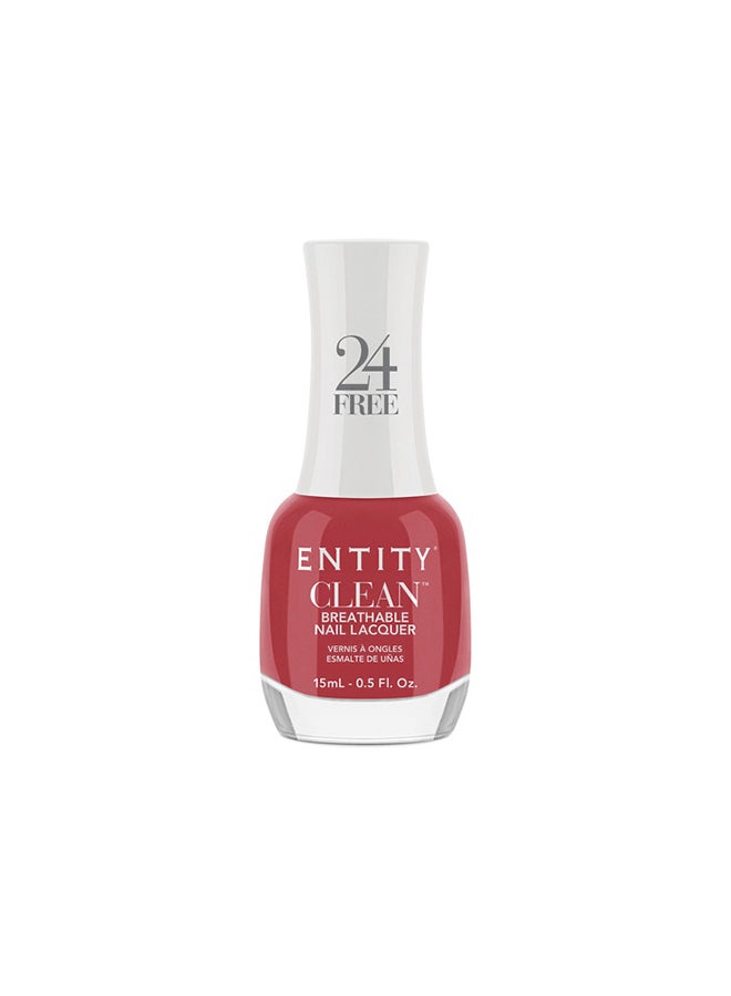 Clean Breathable Nail Lacquer - Mauve To The Top 15ml