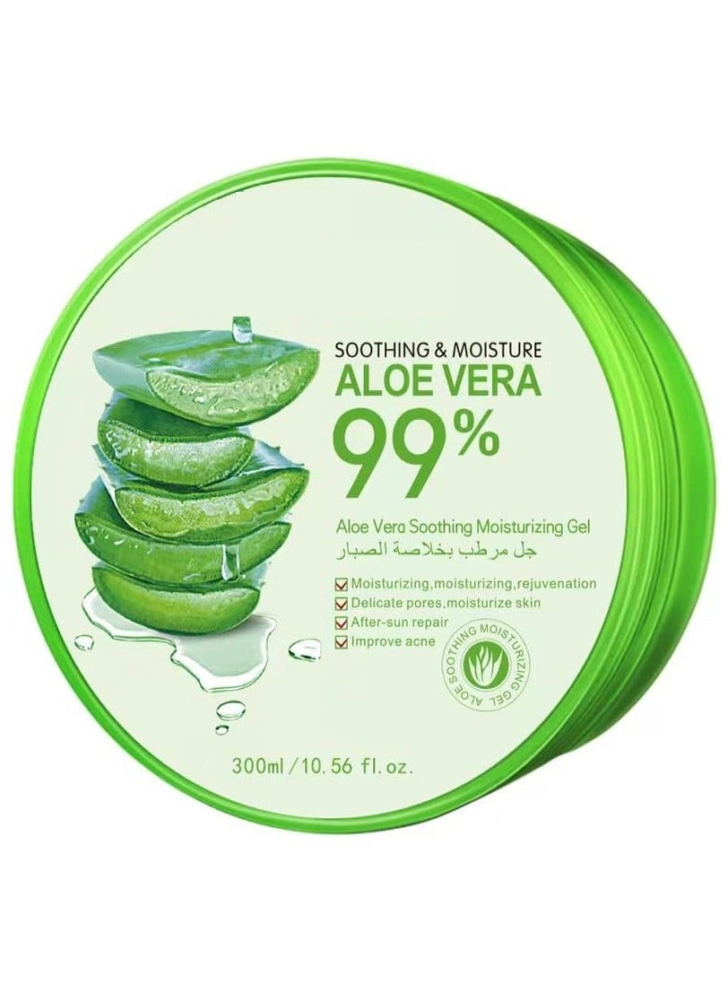 99% Aloe Vera Soothing Moisturizing Gel 300ml