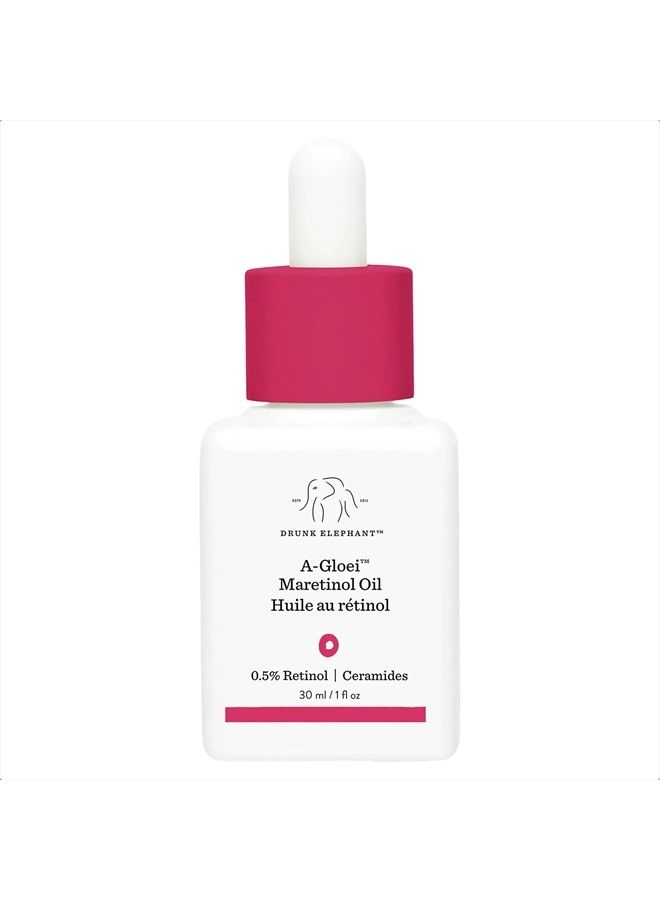 A-Gloei Virgin Marula Oil with Retinol. Anti-Wrinkle Treatment for Youthful Looking Skin (30 mL / 1 Fl Oz)