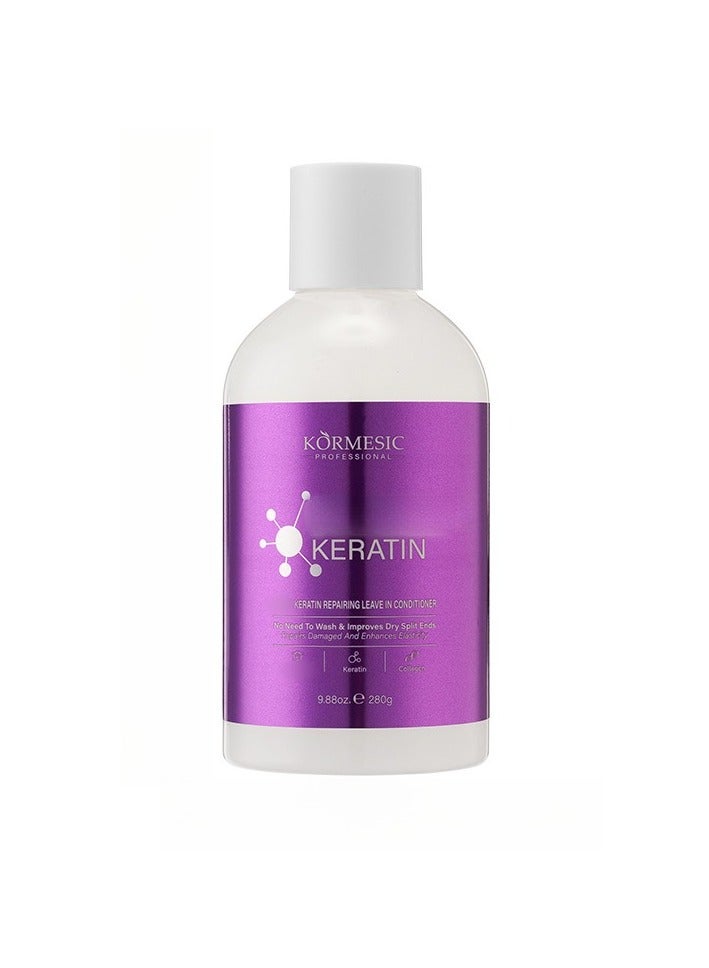 Keratin Leave-In Conditioner 280g - Nourishing & Detangling