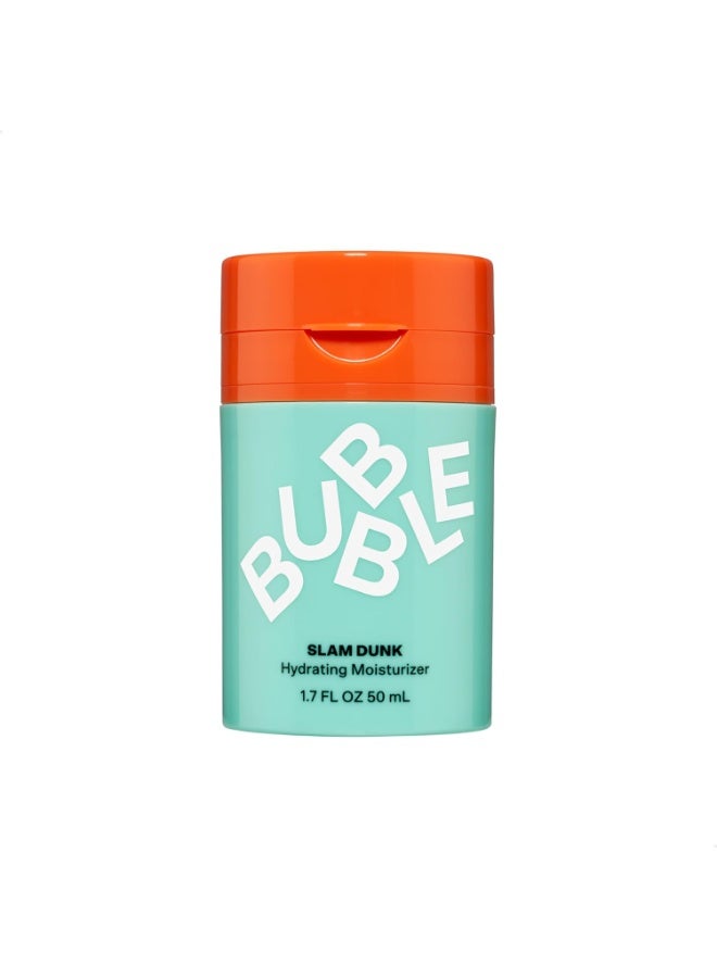 Bubble Skincare Slam Dunk Hydrating Face Moisturizer - lightweight Face Lotion With Vitamin E + Aloe Vera - Daily Facial Moisturizer for Normal + Dry Skin - Skin Care with Blue Light Protection (50ml)