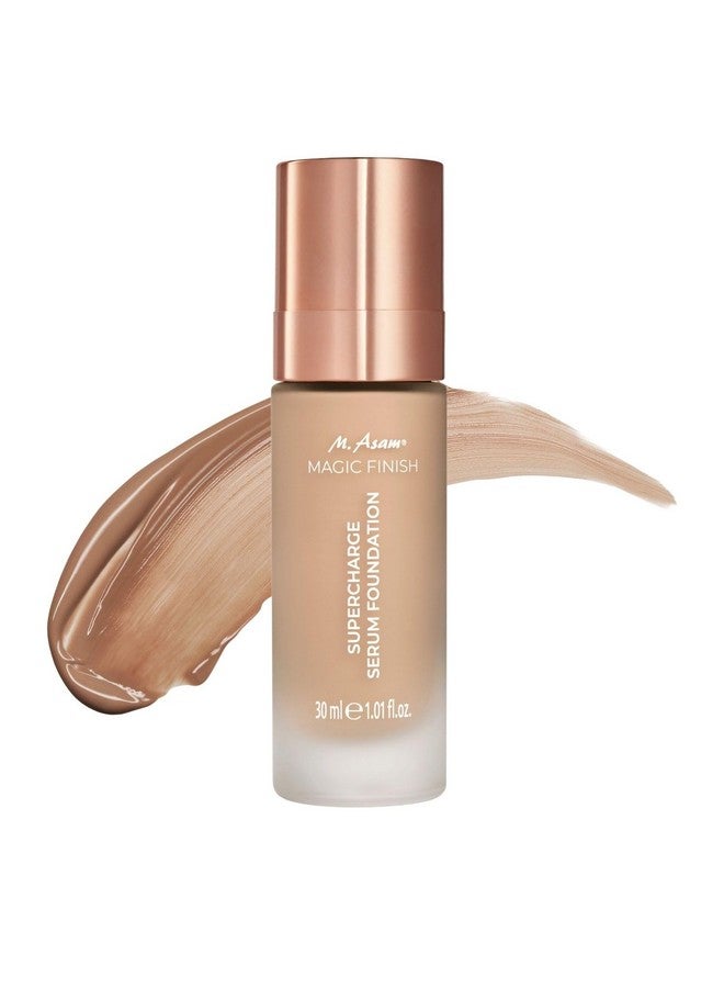 M. Asam Magic Finish Supercharge Serum Foundation True Beige (1.01 Fl Oz) - Moisturizing Make Up & Firming Face Serum In One, Anti-Aging Cc Cream With Optimal Coverage & Hyaluronic Acid