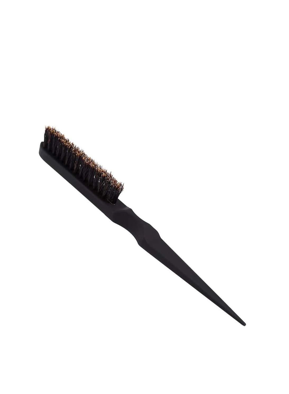 ORiTi Teasing Hair Brush, Professional Salon Combing Hairbrush Barber Tools(Black)