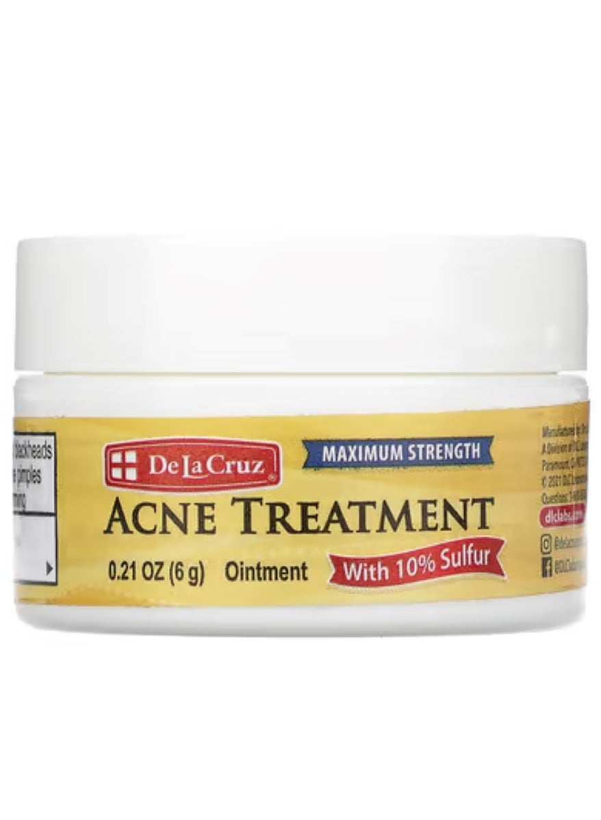 Sulfur Ointment Acne Treatment & Medication 6grams
