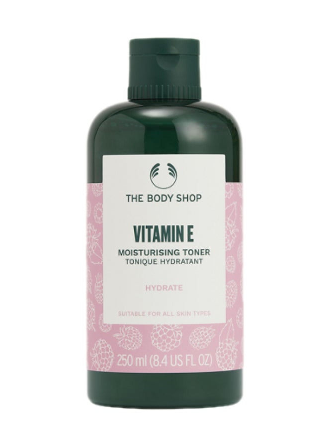 Vitamin E Refreshing Facial Toner – Hydrating Skin Toner for All Skin Types | Gently Removes Impurities, Refreshes & Moisturises Skin | Vegan, Lightweight, Non-Greasy Formula | Suitable for Daily Use, 250ml