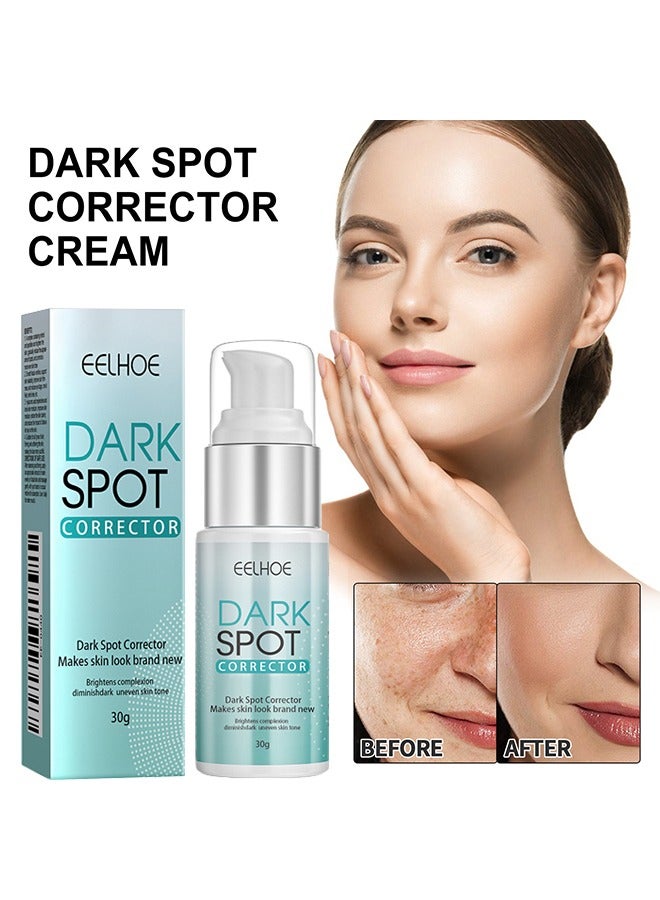 Dark Spot Corrector，for Face Hyperpigmentation Treatment Dark Spots, Melasma, Freckle, Sun Spots Removal Dark Spot Corrector Cream for Women and Men 30g