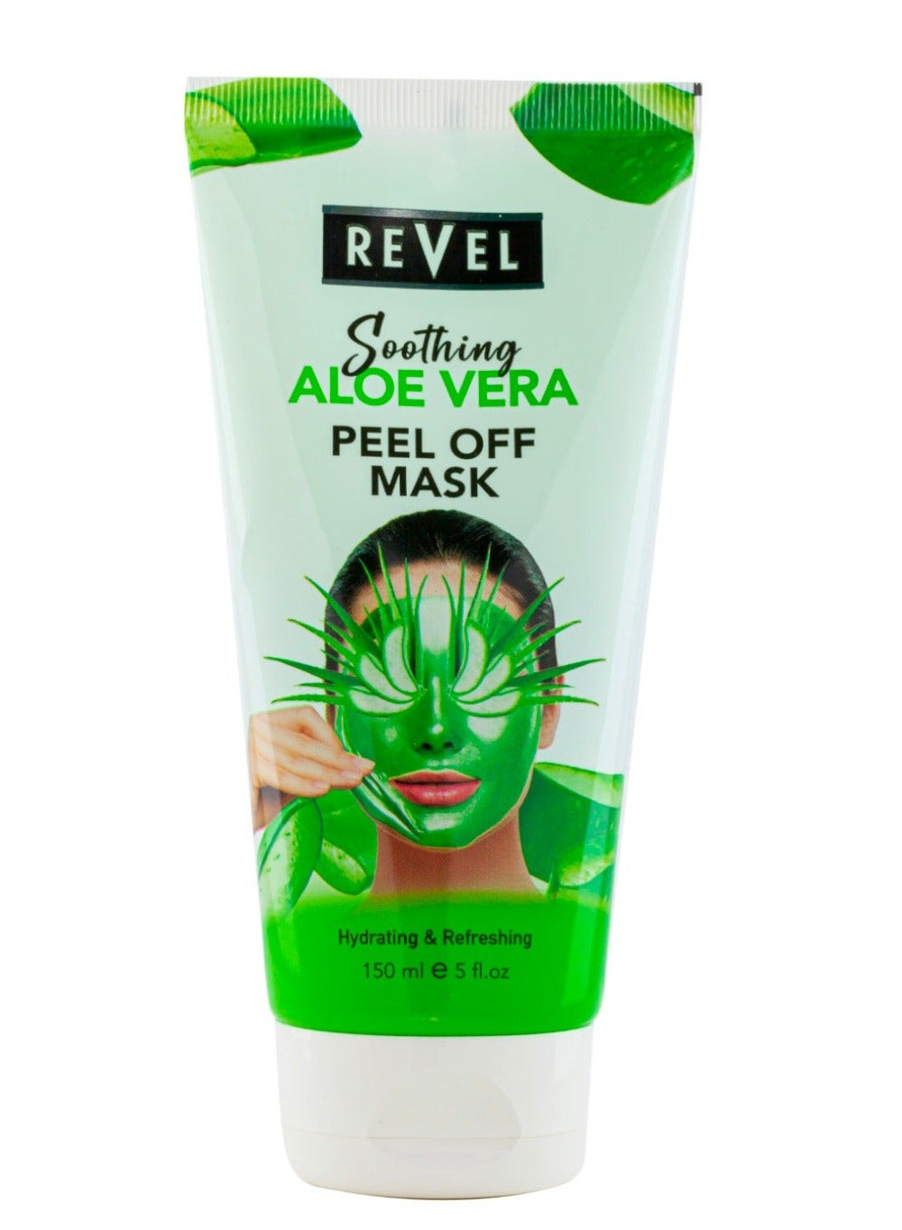 Revel Skin Care Soothong Aloe vera Peel Off Mask 150ml, For Men & Women, Soothing and Refreshing, Removes Black Head & White Head, Face Wash, Bath & Body, Tighten Pores, Beauty