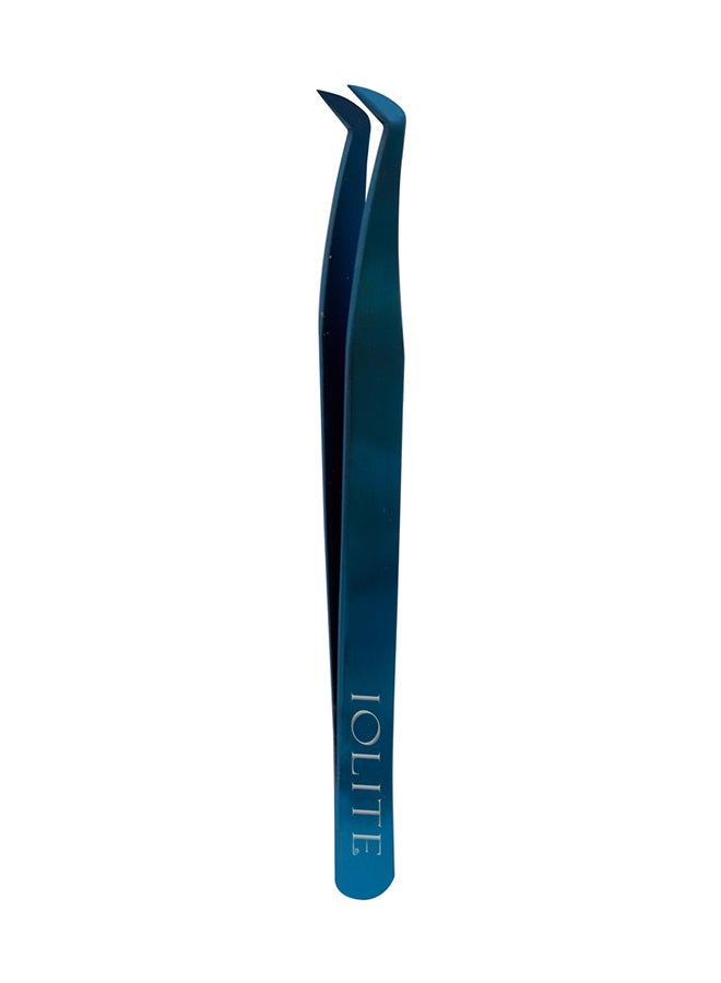 Lash Tweezers Professional Stainless Steel Curved Precision Tweezer for Eyelash Extensions, Volume Lashes, Electronics, Laboratory Work, Jewelry-Making,Crafting,Soldering, 2D-3D False Lashes, Nail Art