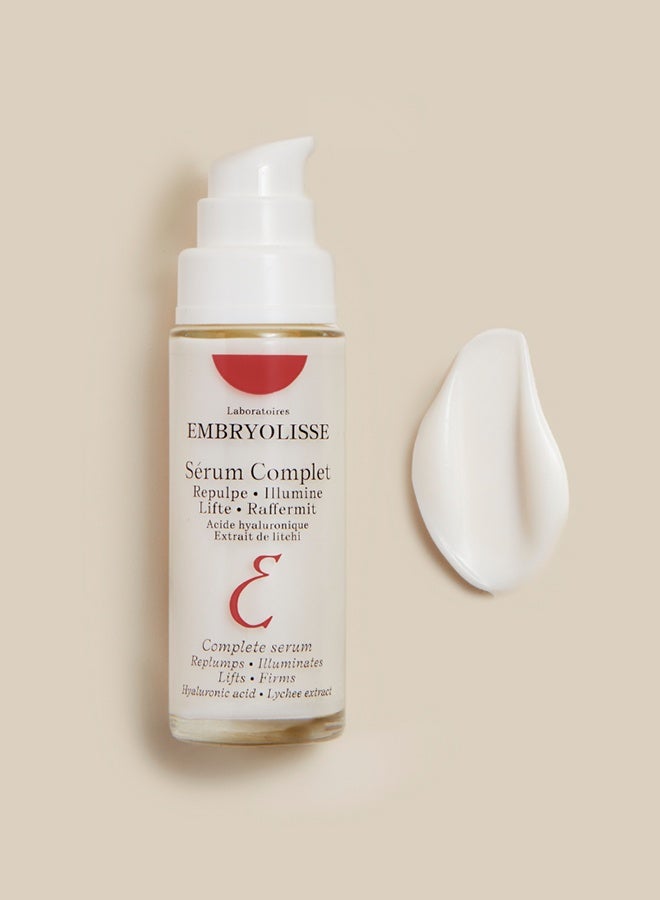 Embryolisse Complete Serum for Face – Anti Aging Serum with Hyaluronic Acid, Replumps, Lifts & Firms Skin, Vegan Formula for All Skin Types 30ml - image 2