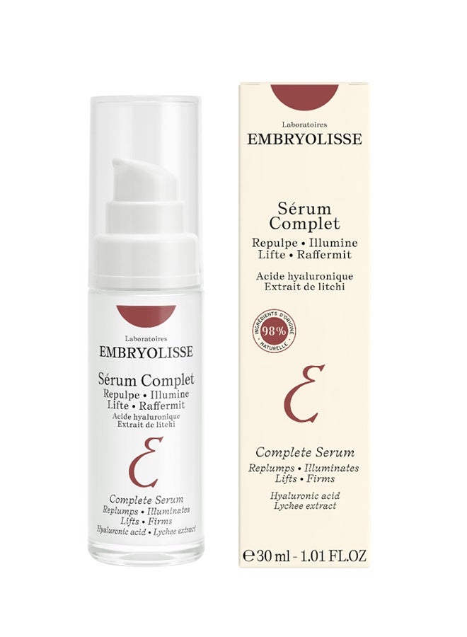 Embryolisse Complete Serum for Face – Anti Aging Serum with Hyaluronic Acid, Replumps, Lifts & Firms Skin, Vegan Formula for All Skin Types 30ml - image 3