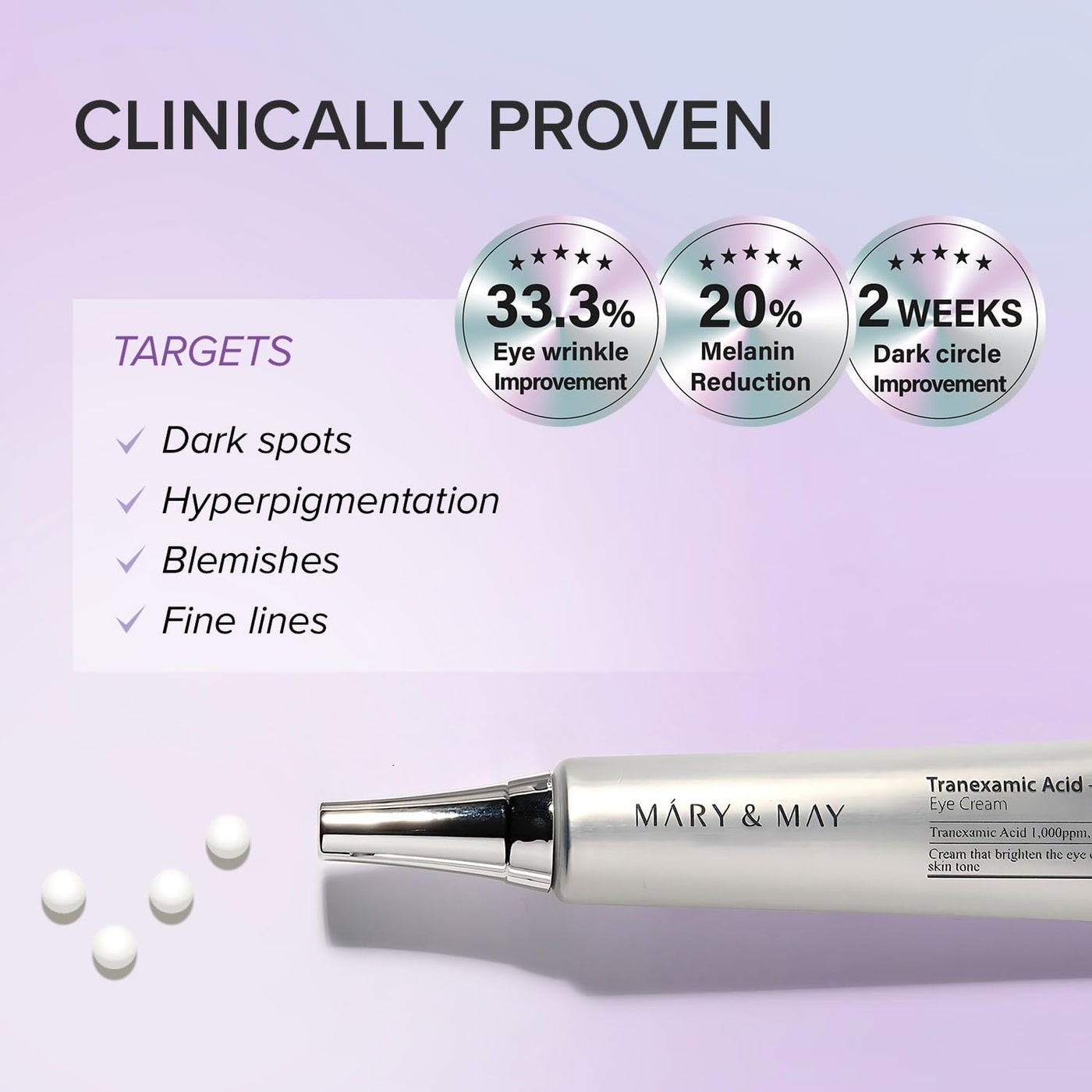 Tranexamic Acid + Glutathione Eye Cream - image 3