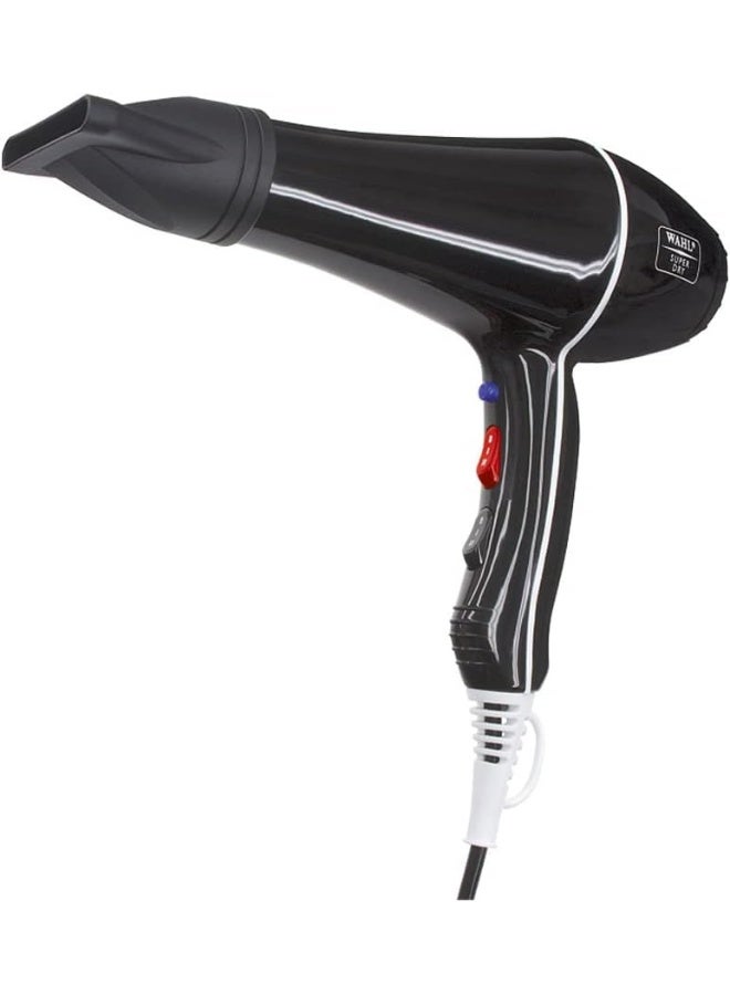 Wahl Professional Super Dry Hair Dryer | 2 Speed | 3 Heat Levels | 2000W Power
