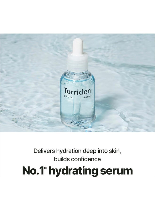 Dive-In Low Molecular Hyaluronic Acid Serum 50Ml – Deep Hydration, Skin Barrier Repair & Wrinkle Care, Vegan Formula, 1.69 Fl Oz - image 3