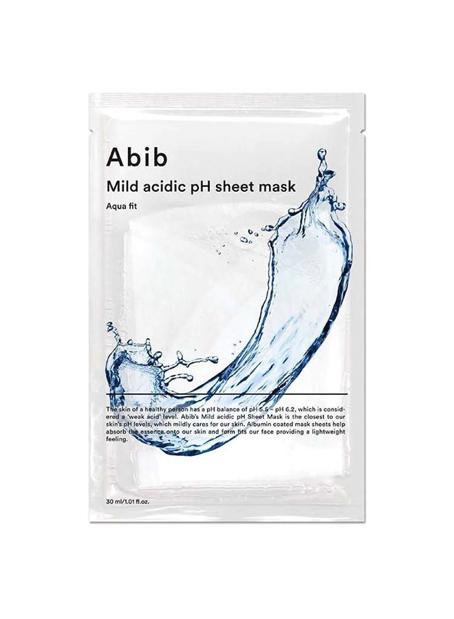 Mild Acidic Ph Sheet Mask Aqua Fit