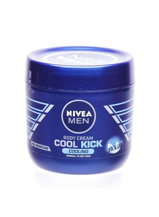 Nivea Men Cool Kick Body Cream - 13.5 Fl Oz / 400 mL
