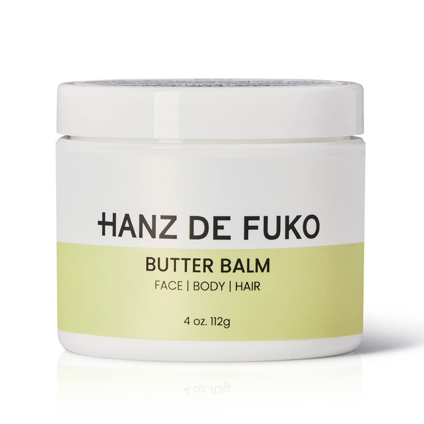 Hanz de Fuko Butter Balm - Use for Face, Lips, Beard, Hair, Body, Dry Skin & More â€“ Nourishing Botanical Moisturizer, Helps Soothe & Repair w/Shea Butter & Avocado Oil â€“ 4 oz