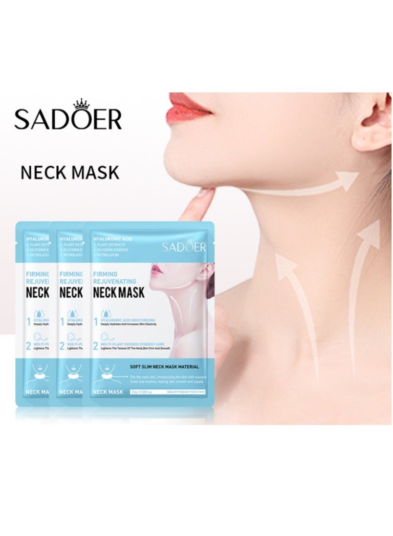 3 Packs Neck Mask Tender Soft Firming Rejuvenating Neck Mask