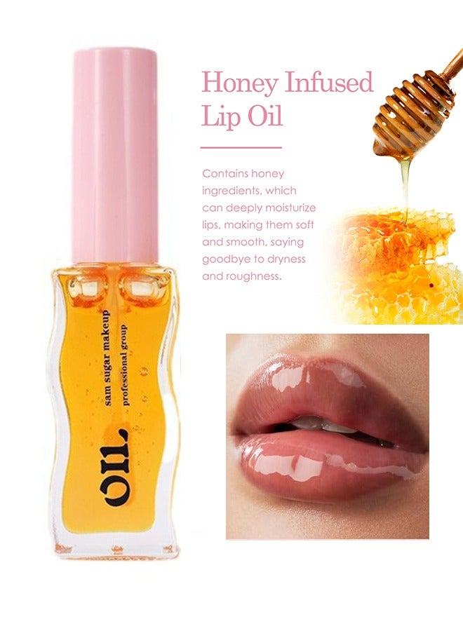 Make  Professional Group - Honey Infused Lip Oil, Prevent Lip Dryness and Cracking, Natural Formula #01